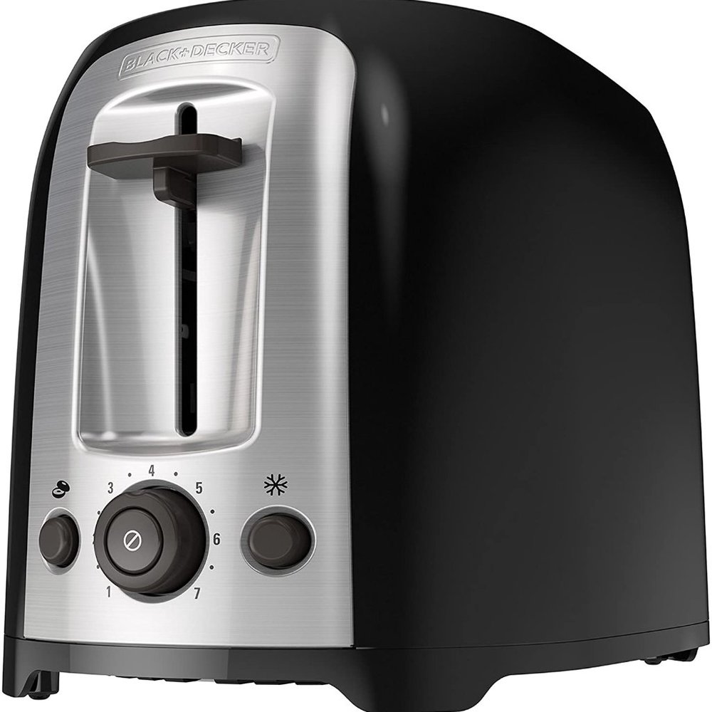 BLACK+DECKER 2-Slice Extra-Wide Slots Toaster - Picture 3 of 9